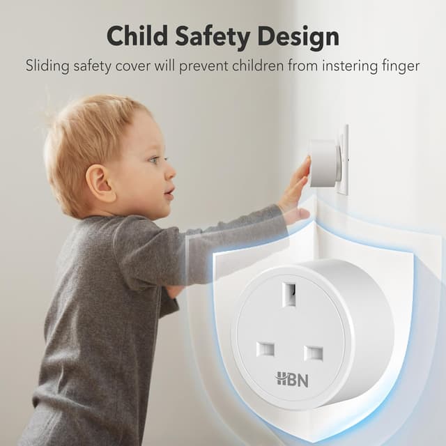 Thumbnail 4 de HBN Smart Plug 13A Wi‑Fi Socket (4 pack) 🔌