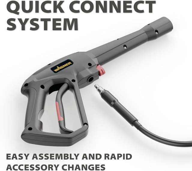 Thumbnail 6 de WAGNER Aquastorm Advanced pressure washer with Standard & Turbo nozzles and 5 m high-pressure hose