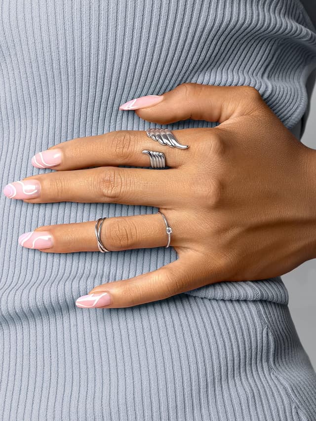 Thumbnail 2 de SINGULARU Anello Single Spark Argento 18 💍