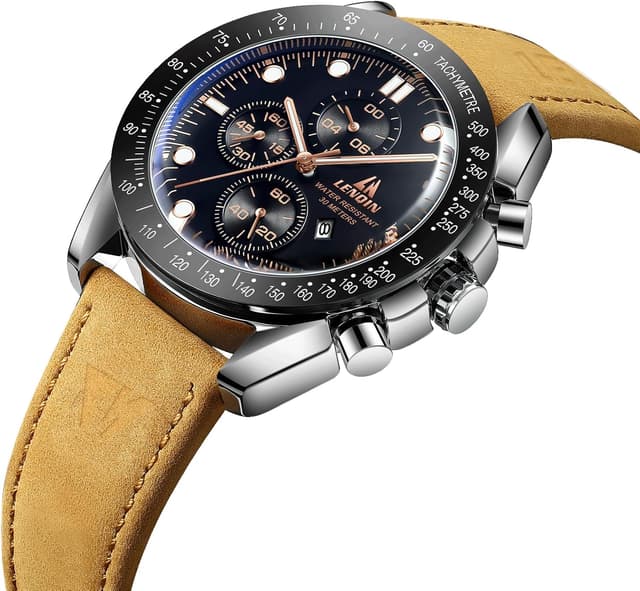 Thumbnail 2 de LN LENQIN Orologio Uomo Analogico 30M