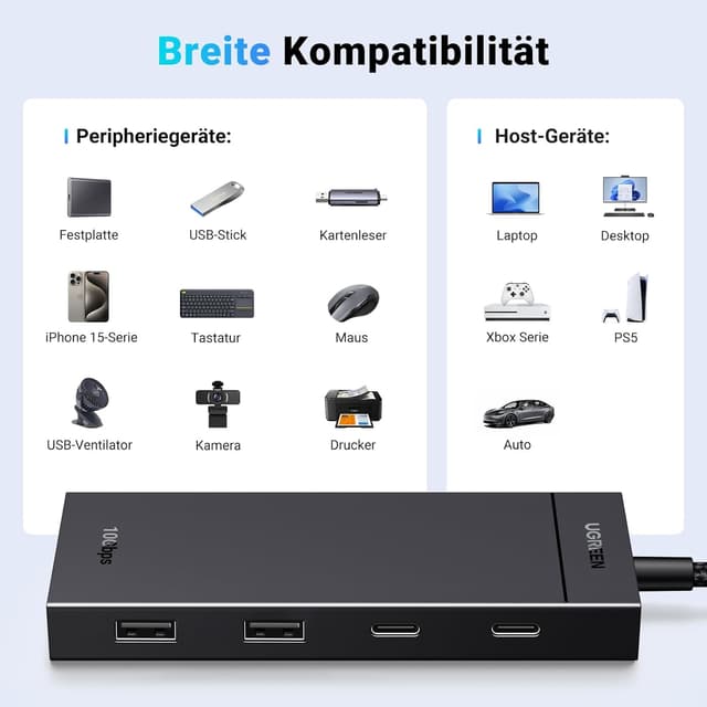 Thumbnail 5 de UGREEN USB C Hub 10 Gbps