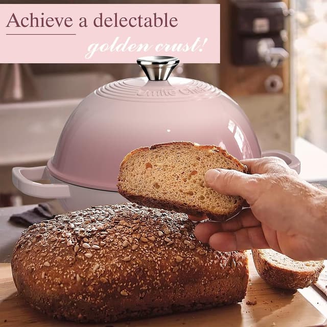 Thumbnail 6 de Umite Chef 6-Qt Cast Iron Dutch Oven Bread Pot