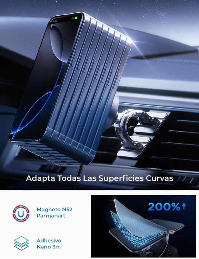 Thumbnail 4 de LISEN 15W Cargador Magsafe Coche 15W