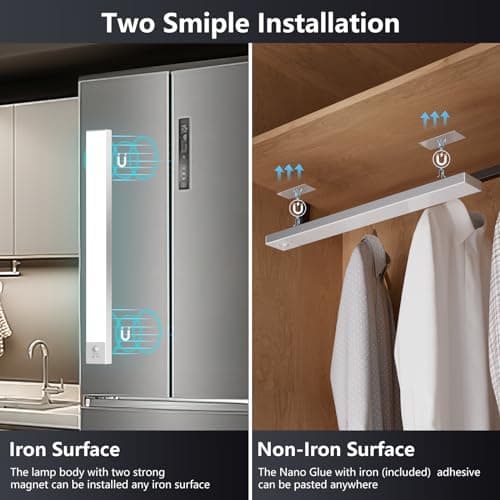 Thumbnail 2 de OUILA Luz LED Armario 60 LEDs 💡