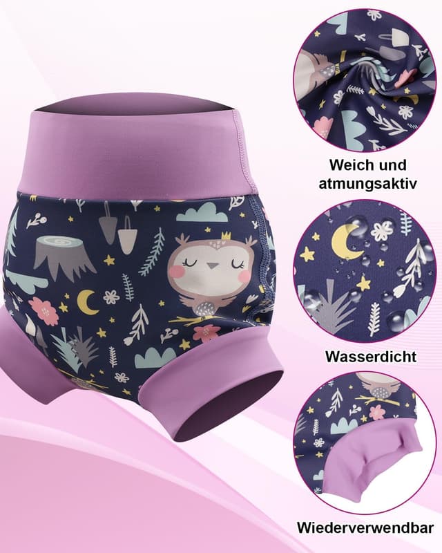 Thumbnail 4 de Flyish Direct Schwimmwindel Baby L/4T