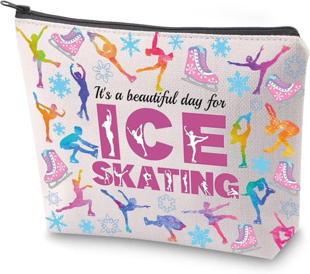 Detalle de Skater Survival Kit ice skating gift makeup bag & toiletry bag (waterproof polyester)