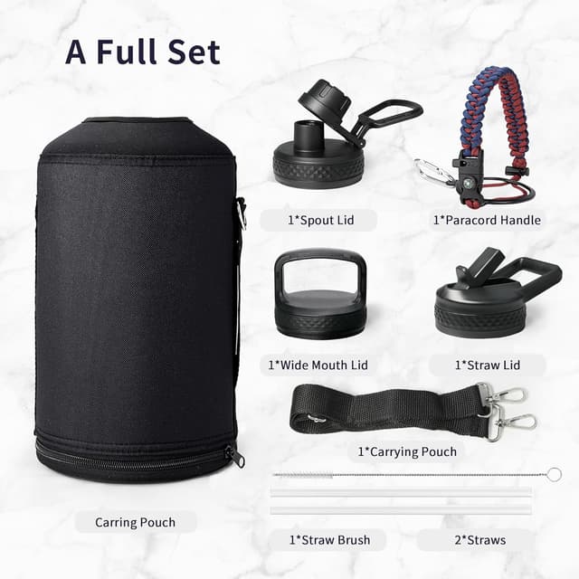 Thumbnail 6 de Trebo 1 Gallon Insulated Water Bottle 128oz 🚰