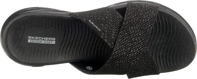 Detalle de Skechers On-the-go 600 Glistening Sandales femme à lanières croisées