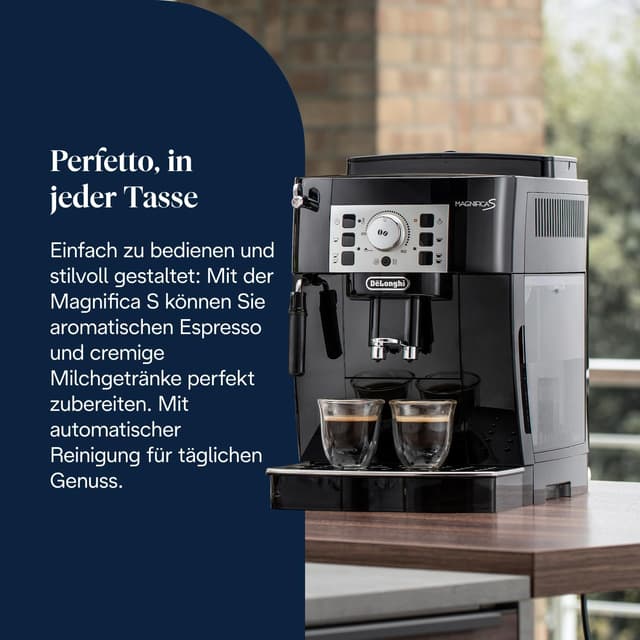 Detalle 2 de De'Longhi Magnifica S ECAM22.110.B Kaffeevollautomat