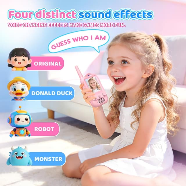 Detalle 2 de Video walkie talkies 4-12 for kids