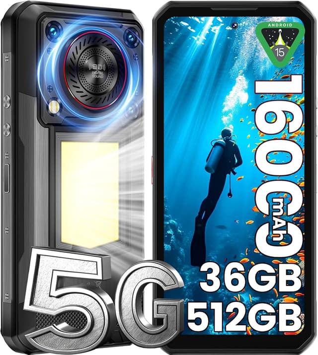 Imagen de OUKITEL WP56 Téléphone incassable 16000 mAh 5G en OfertitasTOP