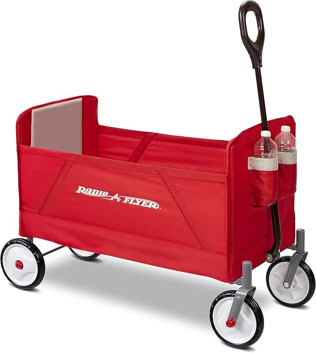 Detalle de Radio Flyer EZ Vagón plegable para niños 68 kg