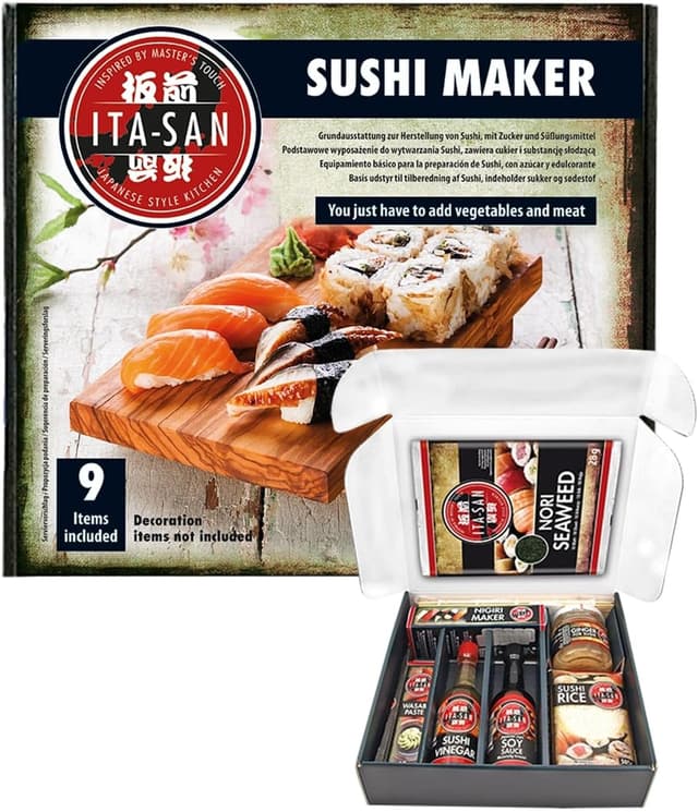 Imagen de ITA-SAN Coffret à sushi 9 pièces 🍣 en OfertitasTOP