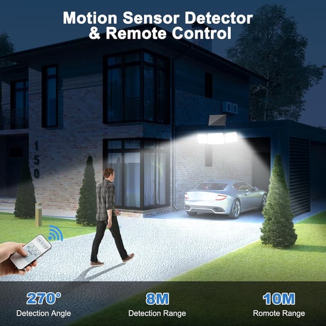 Thumbnail 4 de Possily Luz Solar Exterior 2000mAh 600lm