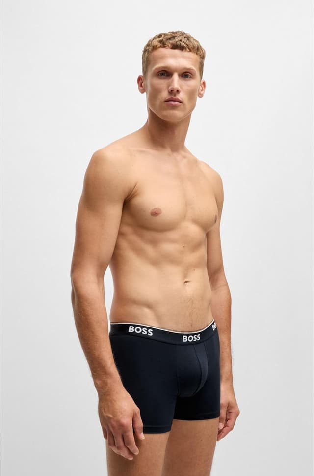 Thumbnail 2 de BOSS Herren BoxerBr 3P Power Dreierpack – eng anliegende Boxershorts aus Stretch-Baumwolle