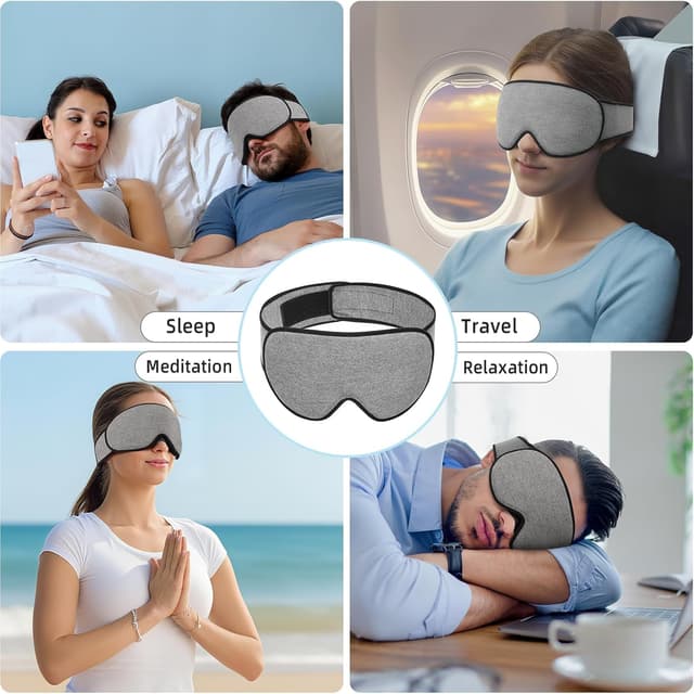 Thumbnail 5 de INNELO Sleep Mask 100% Blackout