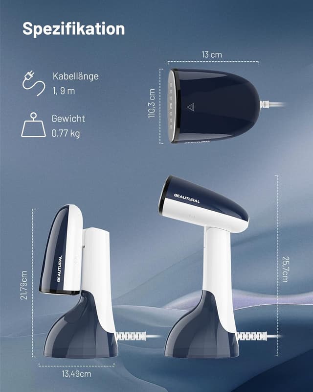 Thumbnail 6 de Beautural Steamer 1500W Dampfglätter