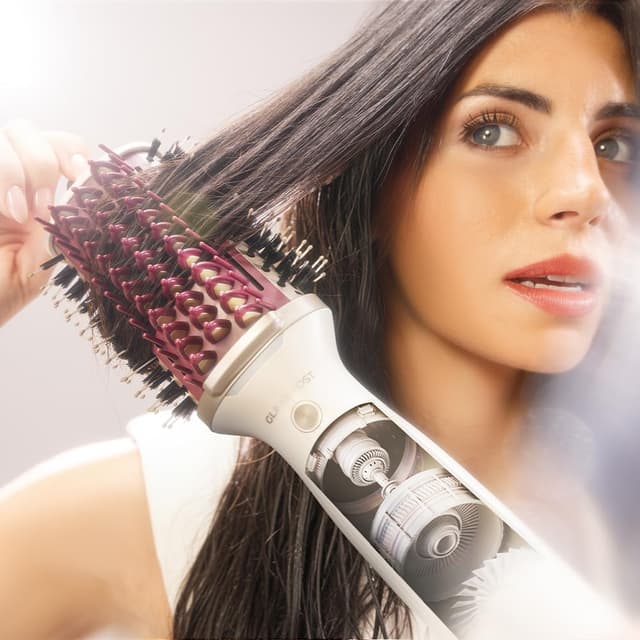 Detalle de Cecotec Stylingbürste Air DryBold Elite Black (1200 W) – 3 Modi mit Ionentechnologie & Keramikbeschichtung