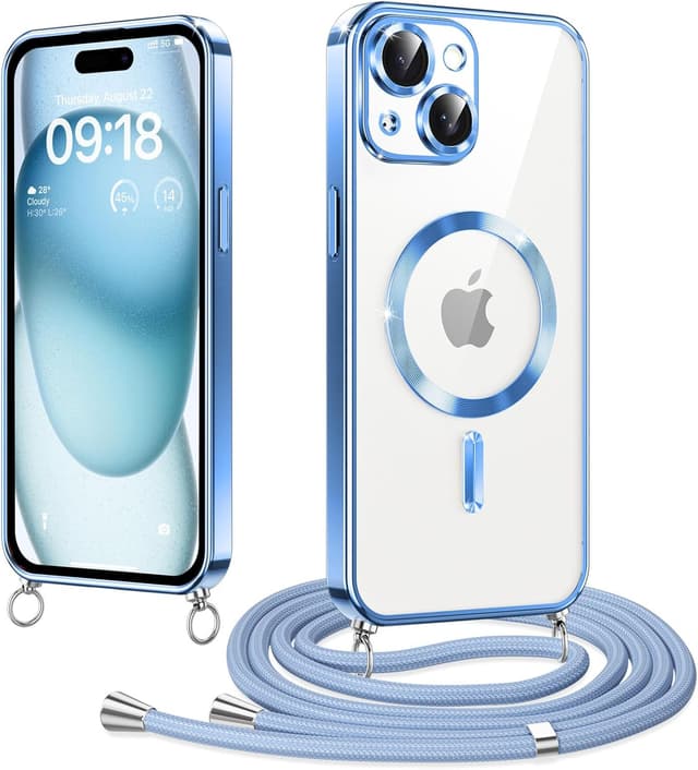 Detalle de iPhone 15 Plus Magnet Handyband, 160 cm