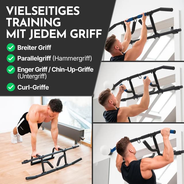 Thumbnail 5 de NEOLYMP Premium Klimmzugstange Türrahmen 150 kg 💪