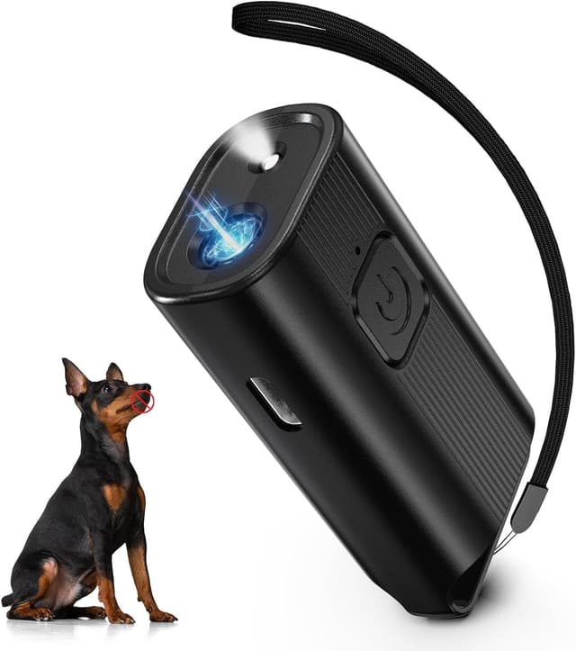 Detalle de Bubbacare Antibell Ultraschall-Handgerät gegen Hundegebell (30–40 kHz) mit LED