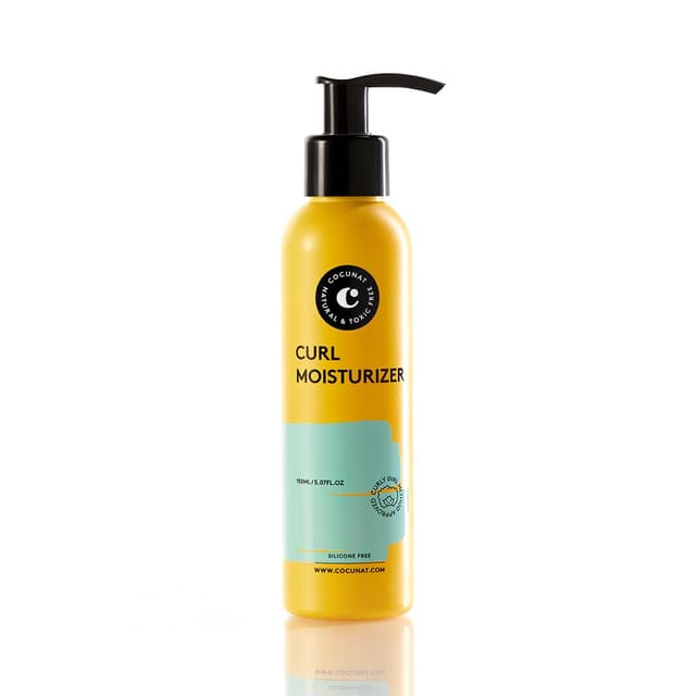Detalle de COCUNAT Curl Moisturizer Leave-in (150 ml) – Entwirrt, spendet Feuchtigkeit und reduziert Frizz für lockiges Haar
