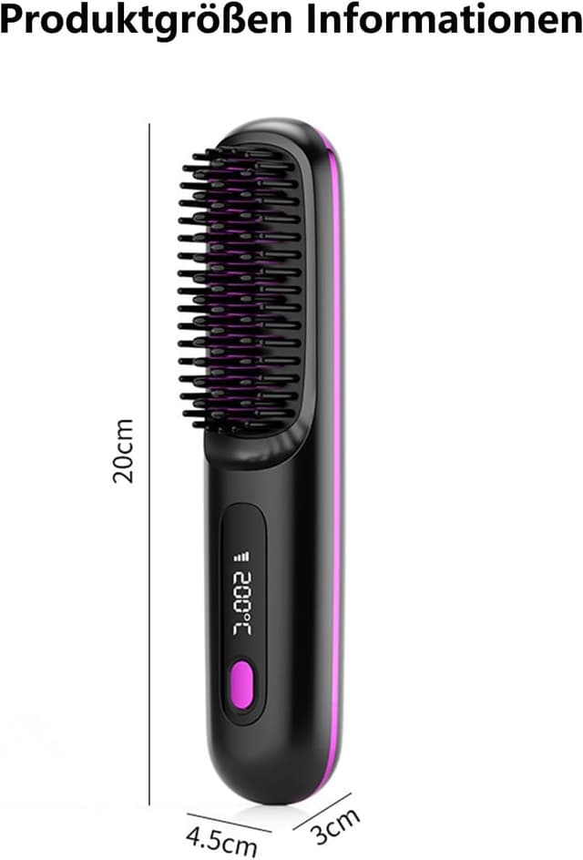 Thumbnail 5 de waabose Waabose Glättungsbürste 3 Stufen