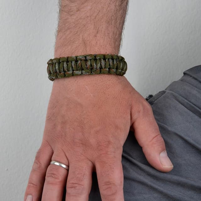 Thumbnail 3 de DonDon Paracord Pulsera de Supervivencia 21,5–23 cm
