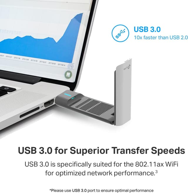 Thumbnail 6 de TP-Link Archer TX21UH AX1800 USB WiFi 6 Adapter