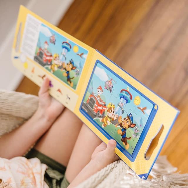 Detalle 2 de Melissa & Doug magnetische PAW Patrol Puzzles für unterwegs (2× 15 Teile, FSC-zertifiziert)
