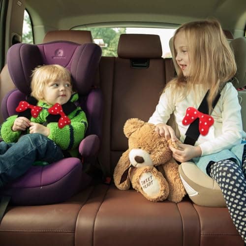 Thumbnail 5 de URAQT Protezioni per cintura di sicurezza papillon, 2 pezzi