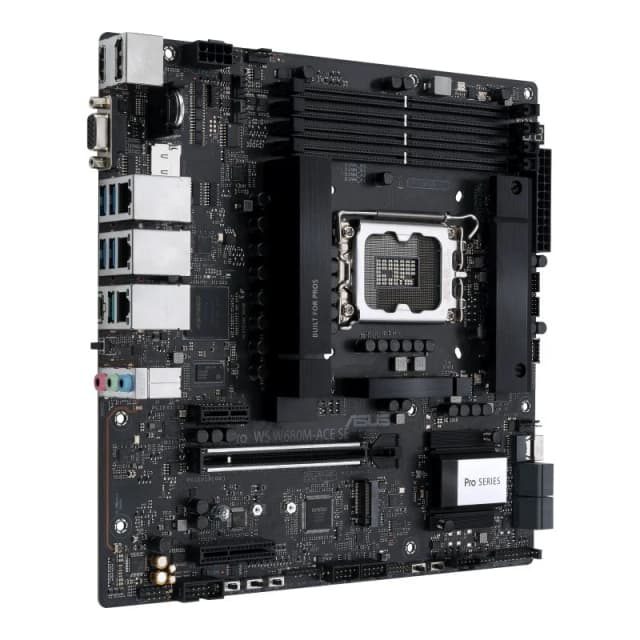 Detalle de ASUS PRO WS W680M‑ACE SE placa base