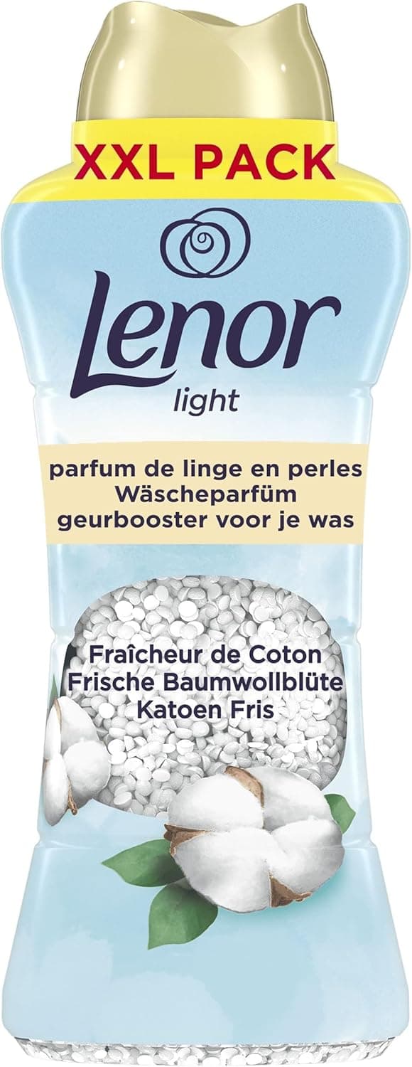 Detalle de Parfum de linge en perles Lenor Light Parfum De Linge en Perles (grand format) – jusqu’à 12 semaines de fraîcheur