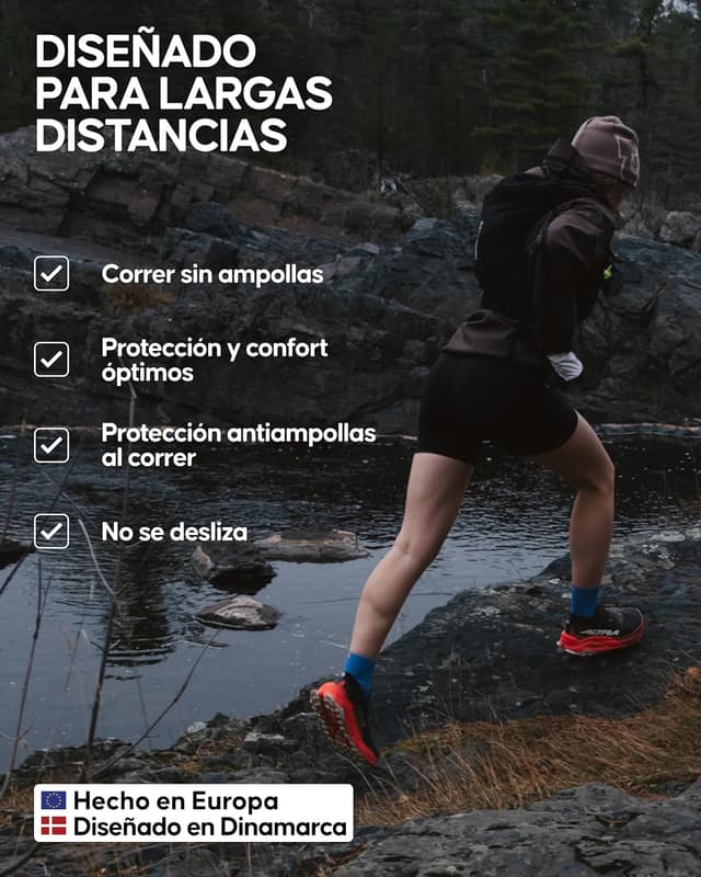 Detalle de DANISH ENDURANCE Calcetines Running 3 pack