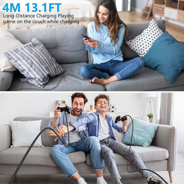 Thumbnail 5 de USB C Auf USB-C Kabel 4M 60W 🔌