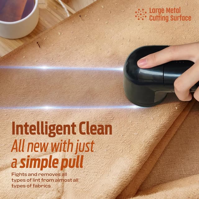 Thumbnail 5 de PORTENTUM Quitapelusas eléctrico con cuchillas de acero inoxidable