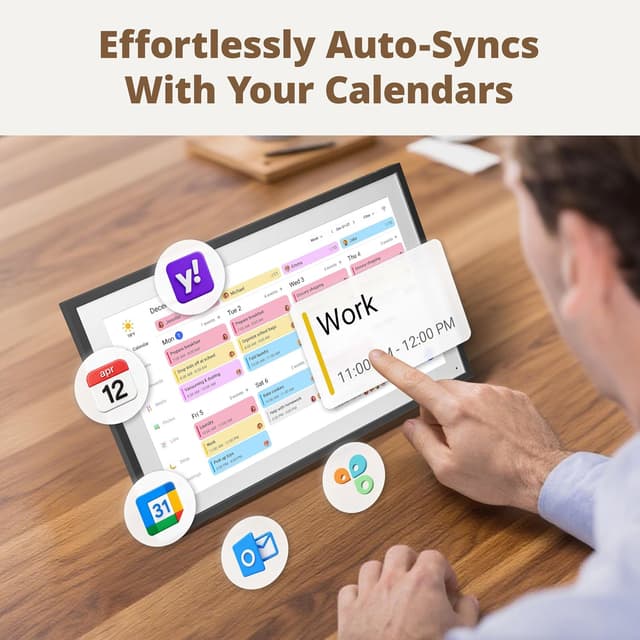Thumbnail 1 de Dragon Touch Calendar 15.6 Digital Calendar