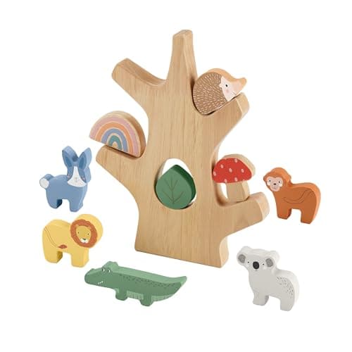Thumbnail 5 de Fisher-Price HXT87 Árbol de Animales de Madera 🌳 Equilibrio Montessori