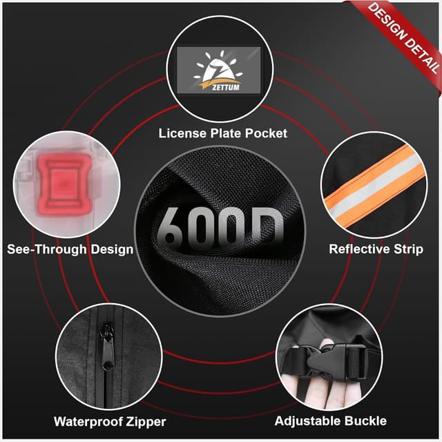 Thumbnail 4 de Zettum Funda para 3 bicicletas 209x117x127 cm