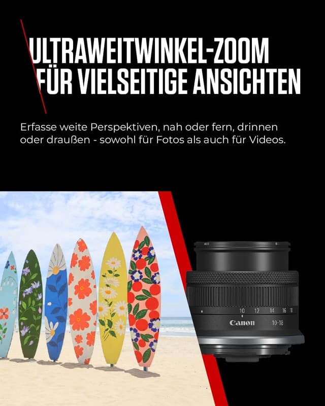 Thumbnail 5 de Canon RF-S 10-18mm F4.5-6.3 IS STM