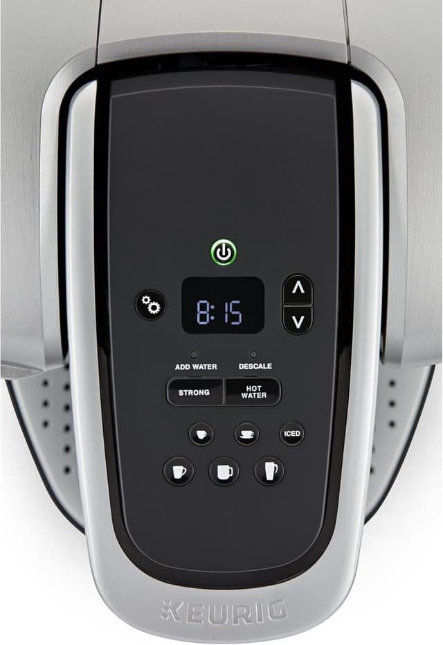 Detalle 2 de Keurig K-Elite Single-Serve K-Cup Pod Coffee Maker with Brew Strength & Temperature Control