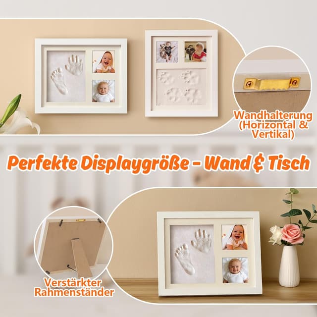 Thumbnail 4 de PewinGo Baby Handabdruck Set 1 Rahmen