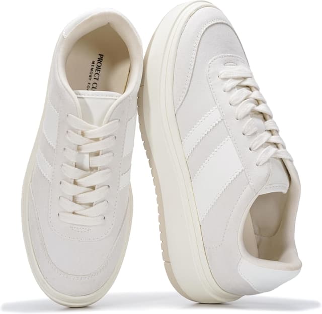 Detalle de Project Cloud Platform Sneakers for Women (Nita) with Memory Foam Insole