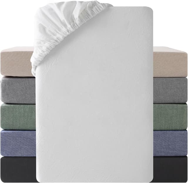 Detalle de SOULFUL Spannbettlaken 180 x 200 cm Baumwolle