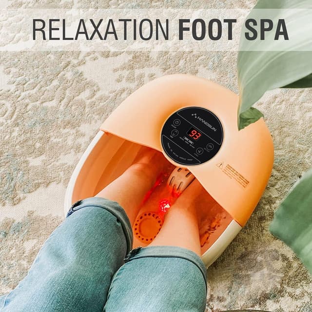 Detalle de Hangsun foot spa bath massager, heat levels 14