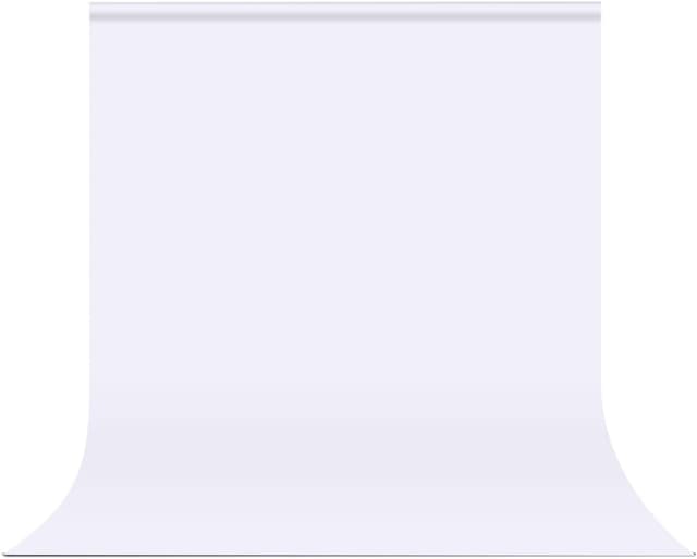 Detalle de DUYIKJ weißer Fotohintergrund 3 x 3 m – großer Bildschirm für Fotoshootings, Partys & Fotografie