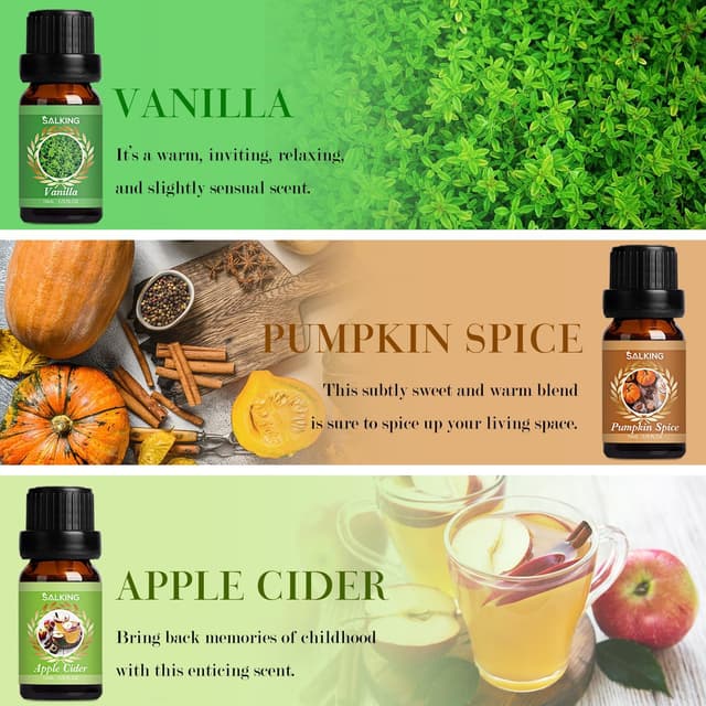 Thumbnail 2 de SALKING Oli Essenziali Autunnali 6x10ml 🕯