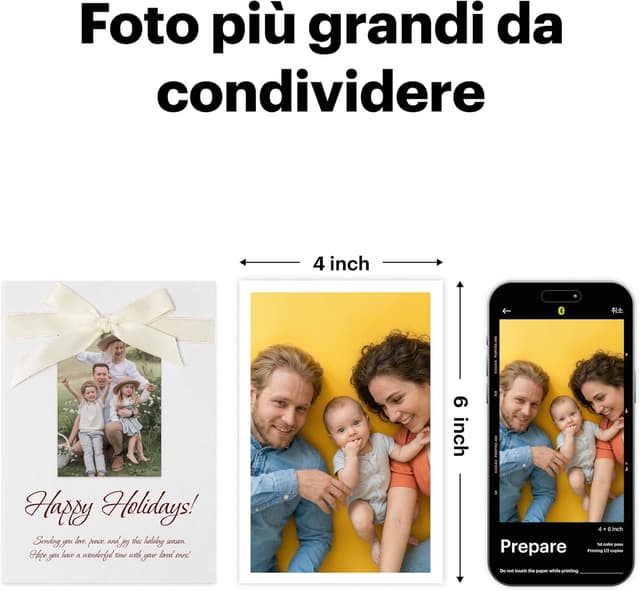 Thumbnail 5 de Kodak Dock Plus PD460 stampante fotografica portatile 10x15 cm