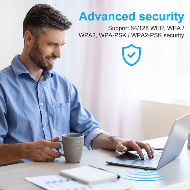 Detalle 1 de AC600 Dual Band USB WiFi Dongle (2.4GHz & 5GHz) for PC, Laptop & HTPC