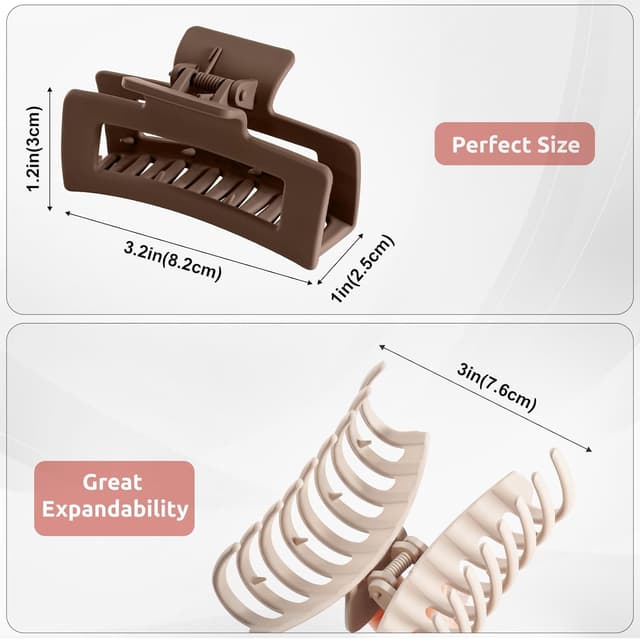 Thumbnail 4 de Lolalet Clips de Pelo 8 cm 10 unidades